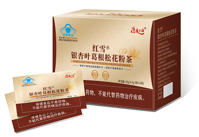 紅雪銀杏葉葛根松花粉茶